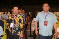 Hasanuddin Mas’ud dan Ekti Imanuel, Ketua dan Wakil Ketua DPRD Kaltim (Foto: Humas Sekretariat DPRD Kaltim)