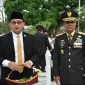 Peringangatan Hari Pahlawan Ke-79 bertempat di Taman Makam Pahlawan, Sapto Setyo Pramono (kiri). (Ist)