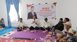 Reses Masa Sidang I DPRD Kaltim, Firnadi Ikhsan. (Ist)