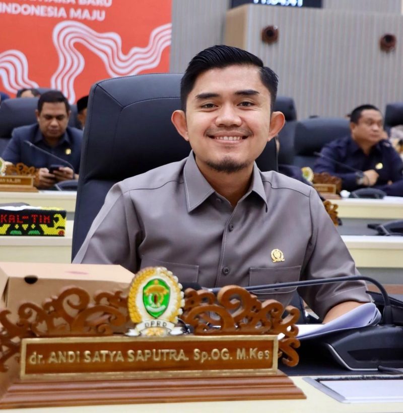 Anggota DPRD Kaltim, Andi Satya Adi Saputra. (Humas DPRD Kaltim)