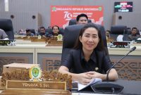 Anggota DPRD Kaltim, Yonavia. (Humas DPRD Kaltim)